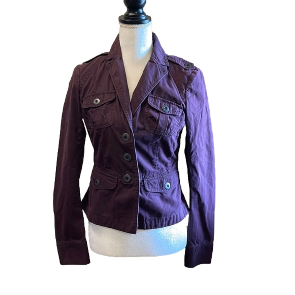 Ann Taylor Loft Women’s Size 2 Purple Jacket